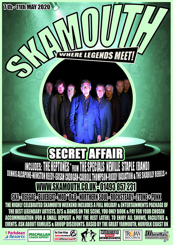 Secret Affair Skamouth May 2020 Poster