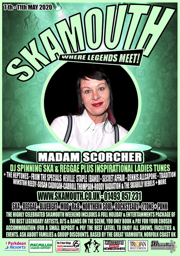 Madam Scorcher Skamouth may 2020 poster