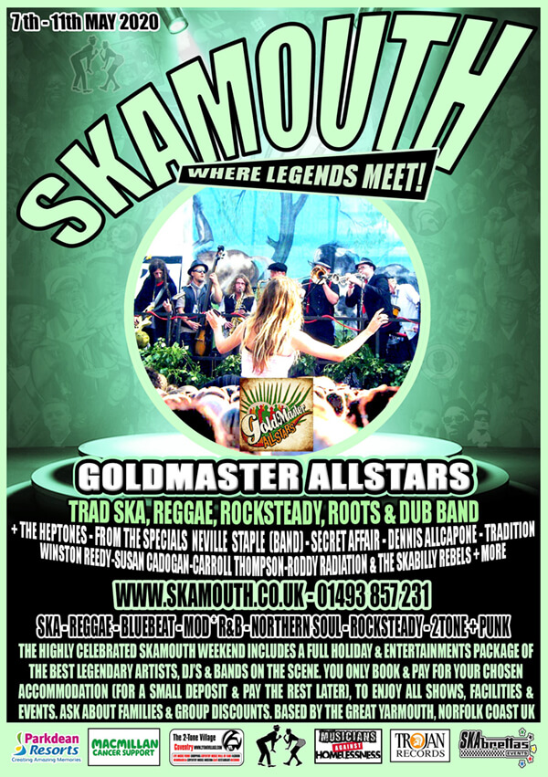  Goldmaster Allstars Skamouth May 2020 poster  