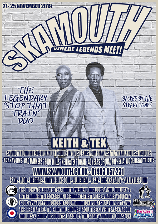  KEITH & TEX Skamouth November 2019 poster 