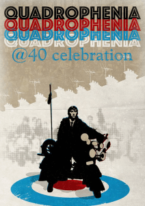 Quadrophenia @40 celebration night at skamouth november 2019 poster
