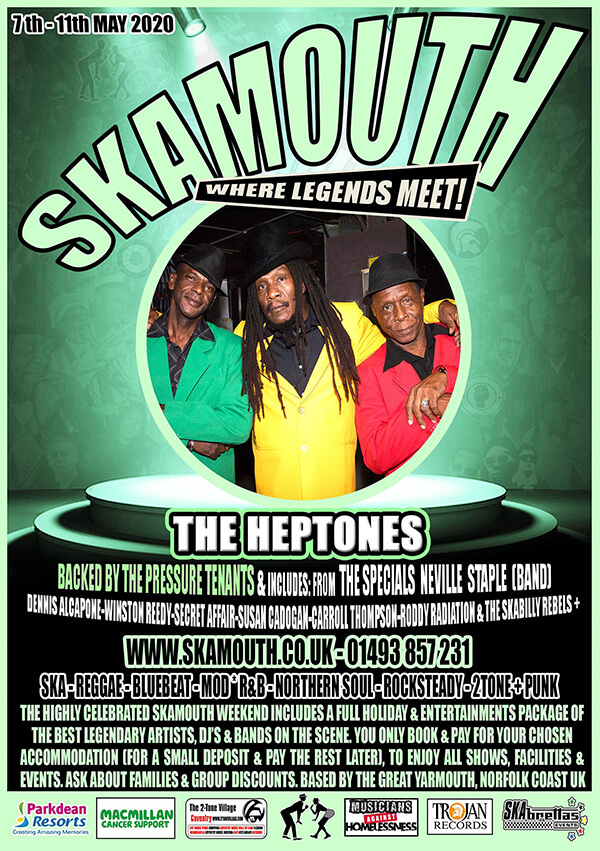 Heptones Skamouth May 2020 poster