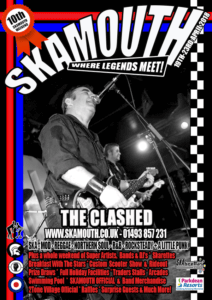CLASHED Skamouth April 2018 poster