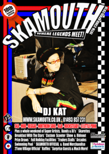 DJ Kat Skamouth April 2018 poster