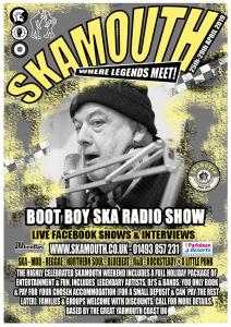 Boot Boy Ska Radio show April 2019 poster