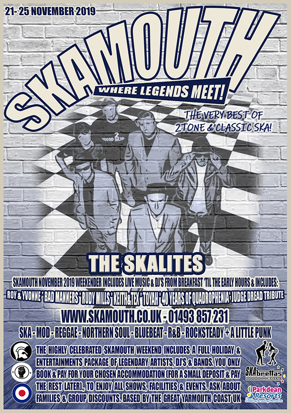 The Skalites Skamouth November 2019 poster
