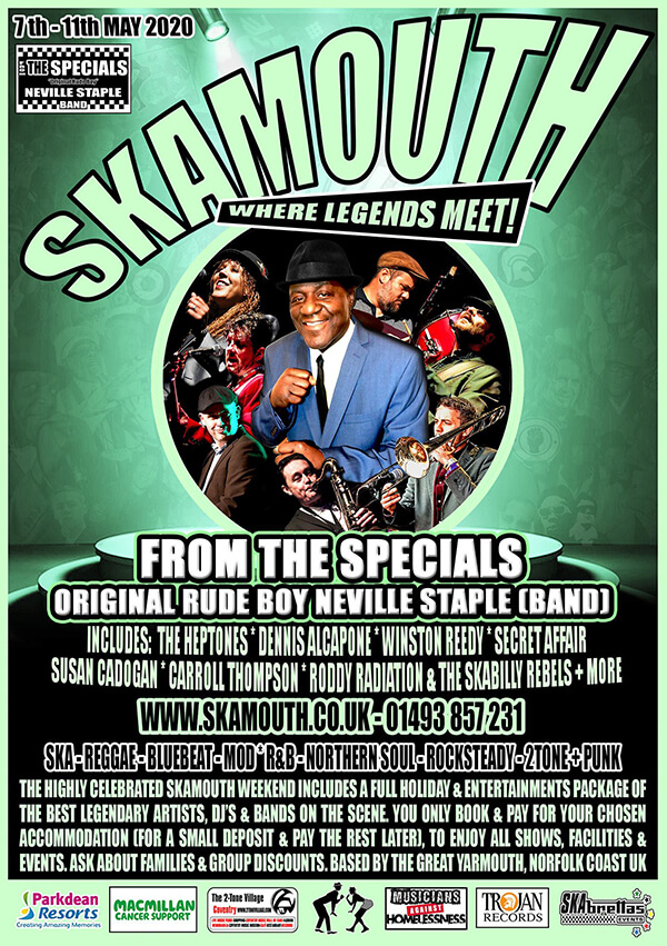 From The Specials Skamouth May 2020 poster 