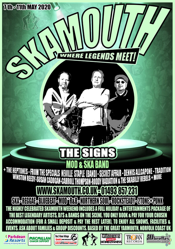The Signs Skamouth May 2020 poster
