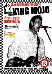 King Mojo Skamouth November 2014 poster