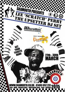Lee Scratch Perry Skamouth march 2015 poster
