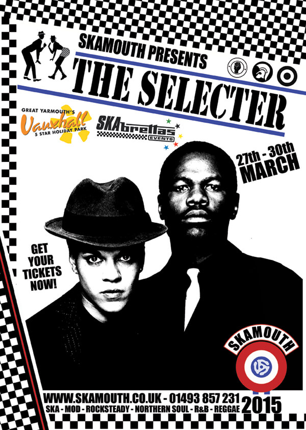 The Selecter Skamouth March 2015 poster 